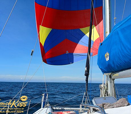 2024-03 - Kuala Belait, Brunei - Spinnaker - S/V French Kiss