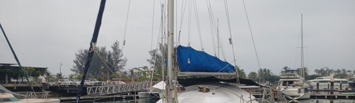 Clear into Malaysia again – Miri Marina