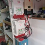 Rewired Whole Power System, plus Non-Skid in Salon and Cockpit