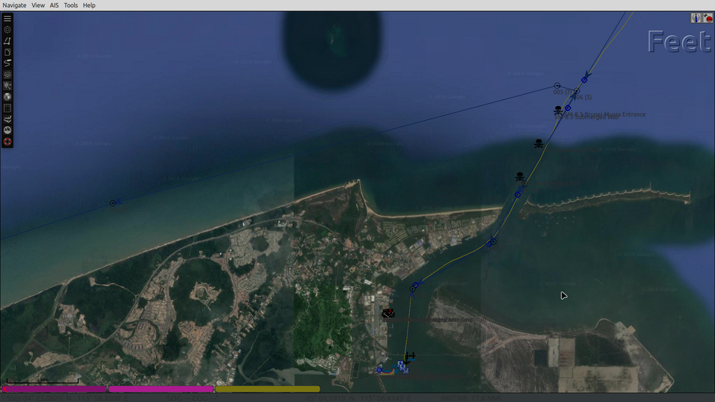 industrial channel to get to RBYC 