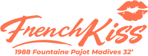 Coral Logo S/V French Kiss 1988 Fountain Pajot Madives 32'